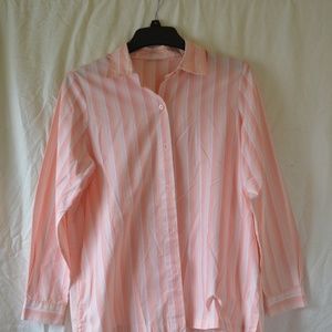 Pink Striped Button Down